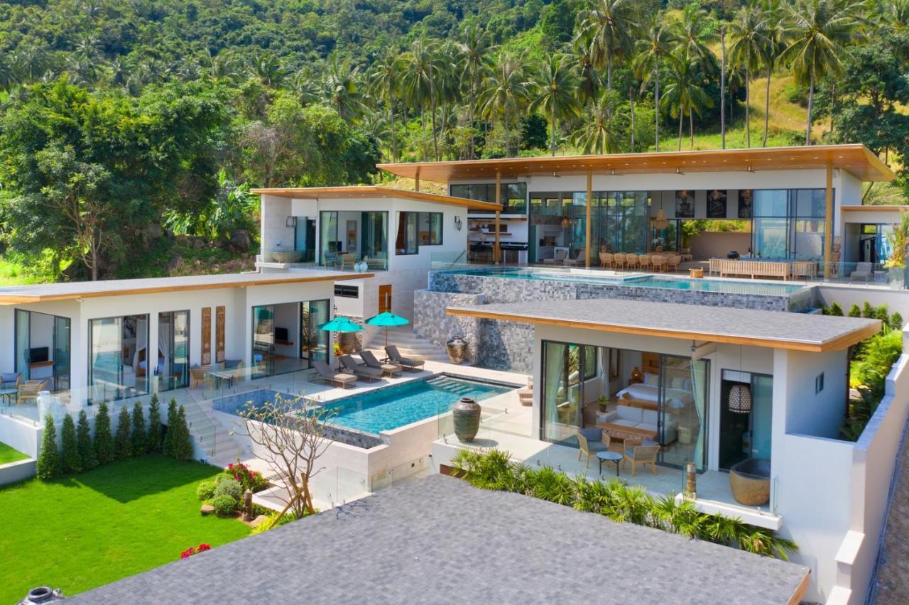Asi Chaweng 6 Bedroom Sea View サムイ島 エクステリア 写真