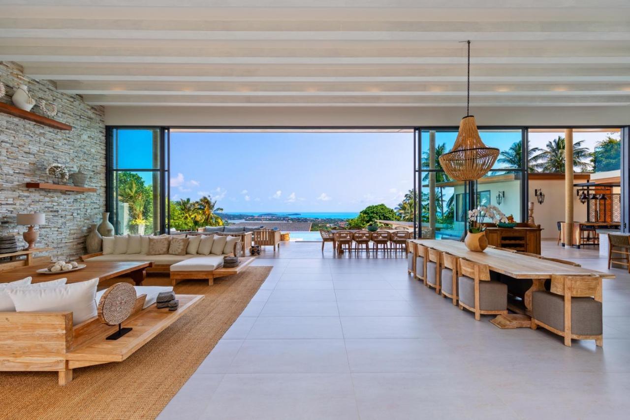 Asi Chaweng 6 Bedroom Sea View サムイ島 エクステリア 写真