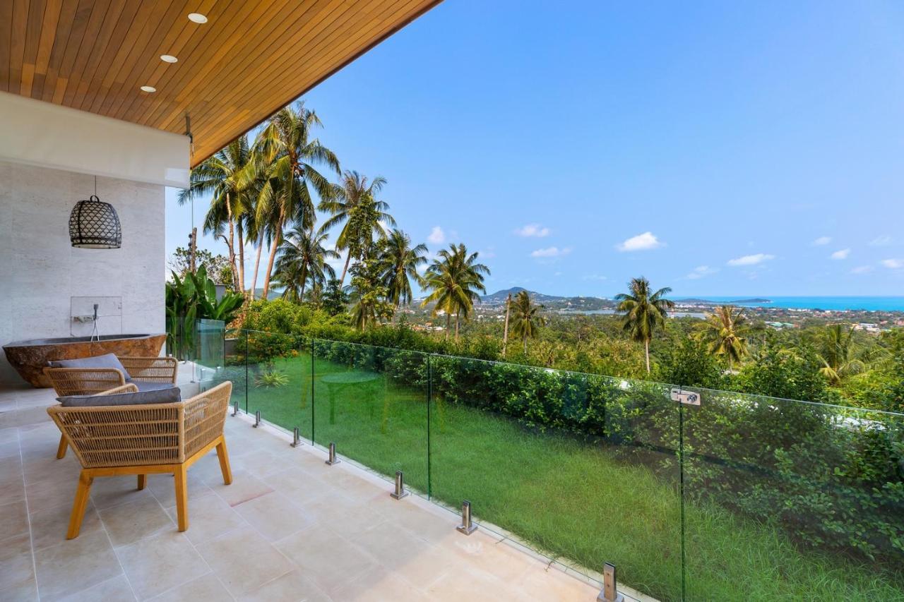 Asi Chaweng 6 Bedroom Sea View サムイ島 エクステリア 写真
