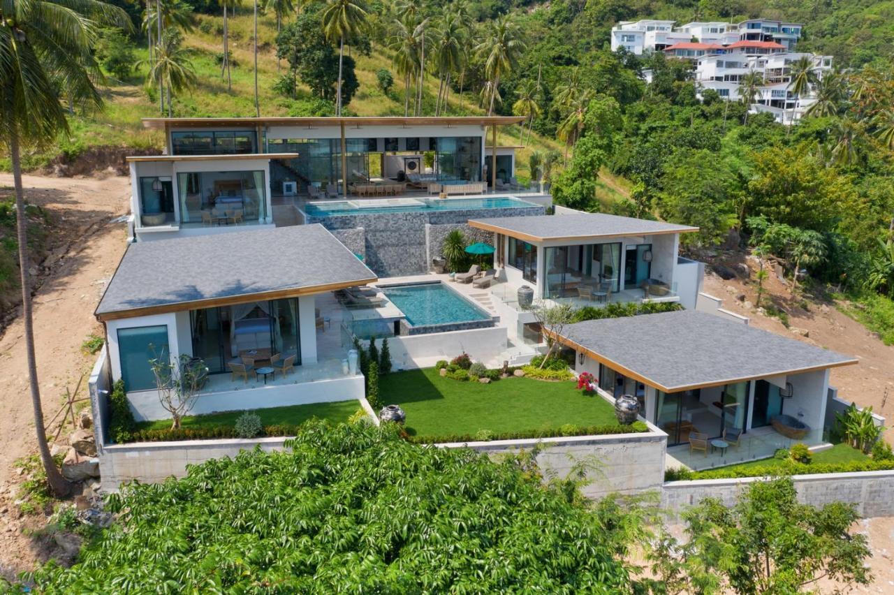 Asi Chaweng 6 Bedroom Sea View サムイ島 エクステリア 写真