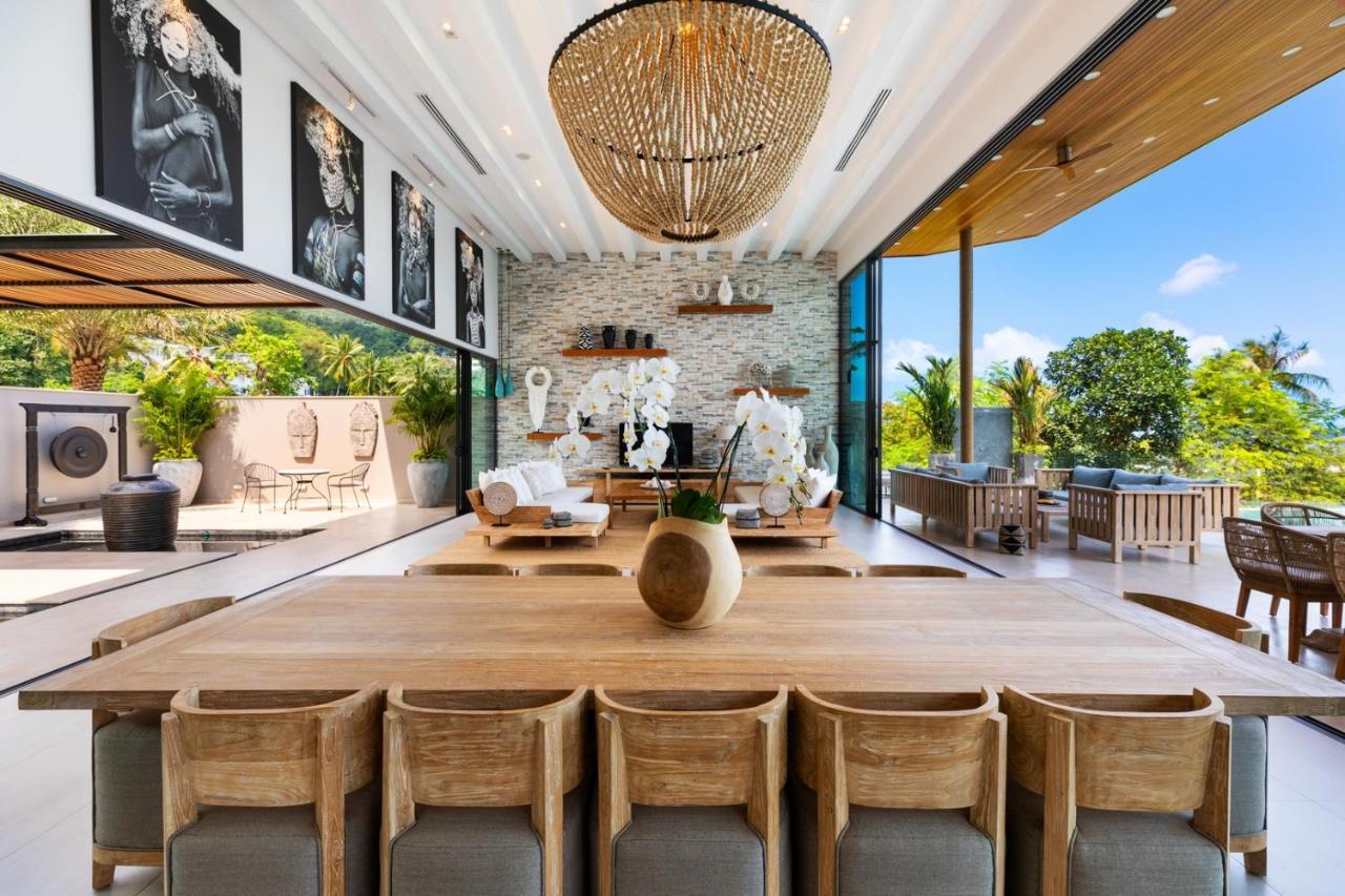 Asi Chaweng 6 Bedroom Sea View サムイ島 エクステリア 写真