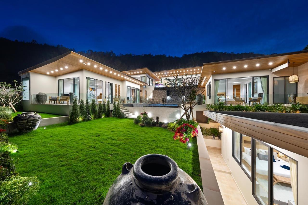 Asi Chaweng 6 Bedroom Sea View サムイ島 エクステリア 写真