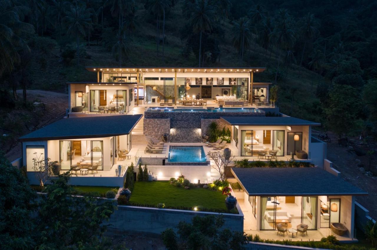 Asi Chaweng 6 Bedroom Sea View サムイ島 エクステリア 写真
