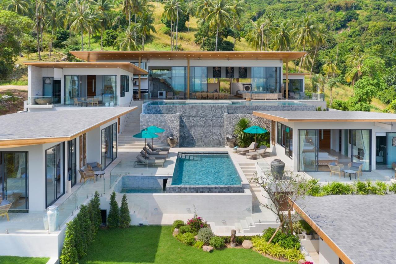 Asi Chaweng 6 Bedroom Sea View サムイ島 エクステリア 写真